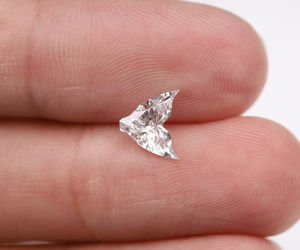 Diamante cultivado en laboratorio de 0.90 CT CVD/HPHT con forma de cola de pez, corte único personalizado, VVS, VS, diamante suelto cultivado en laboratorio para joyería, gran venta. - Product Image 6