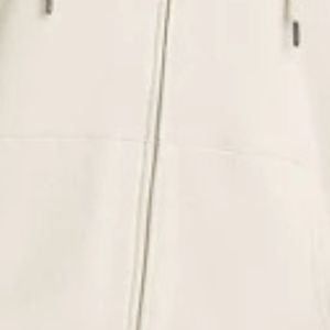 Sweat-shirts unisexes surdimensionnés en coton 100% personnalisés pour l'hiver, logo personnalisé, blanc, épaules tombantes, tissu polaire imperméable, OEM/ODM, poche unie - Product Image 5