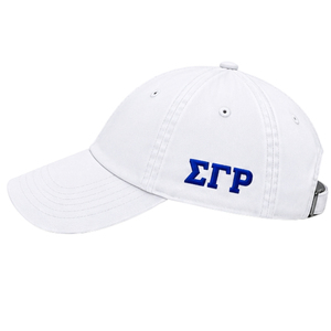 Gorra de Béisbol Personalizada con Logotipo Griego Bordado de la Hermandad Femenina Sigma Gamma Rho, Ajustable, de Algodón, Informal, para Exteriores, Venta al Por Mayor - Product Image 5