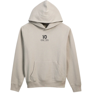 Mens Relaxed Fit Fleece Hooded Sweatshirt <b>Sand</b> Color Soft Warm <b>Hoodie</b> Casual Pullover Long Sleeve Premium Comfort Streetwear - Product Image 1