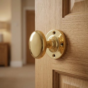 Modern Luxury Solid Brass Single Hole Dresser <strong>Door</strong> <strong>Knob</strong> Low Price Oval <strong>Door</strong> Mortice <strong>Knob</strong> for <strong>Door</strong> Available at Low Price - Product Image 3