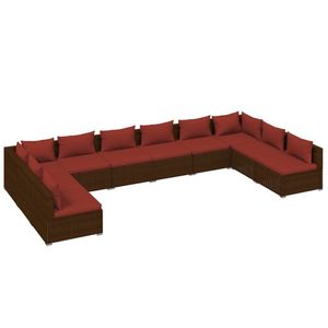 Set da giardino Cinnamon Red in colore marrone - Product Image 2