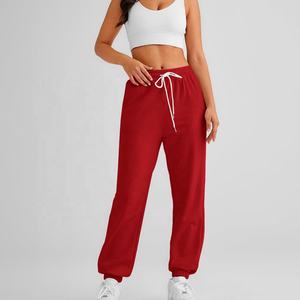 Activewear Winter Classic Straight Leg Jogger para damas Pierna ancha Deportes Gimnasio Ropa Tallas grandes Multi-Bolsillo pantalones al aire libre - Product Image 5