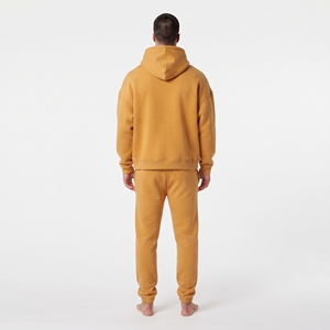 Men <b>Fleece</b> Heavyweight Tracksuit Streetwear Manufacturer Oversized <b>Zip</b> <b>up</b> <b>Hoodie</b> and Jogger Sweatpants Set - Product Image 3
