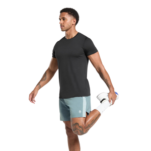Shorts de sport pour homme 7 pouces coupe ajustée légers pour l'entraînement, la course et le fitness – Bleu Rest, Bleu Cool - Product Image 4