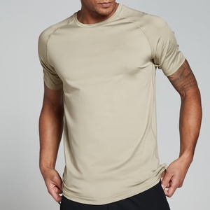 Blank Men's Long Sleeve Slim Fit 100% Cotton 200 Grams Plus Size Summer T-Shirt - Product Image 1