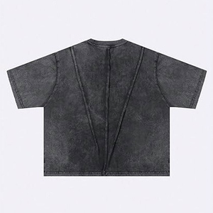 Débardeur court pour homme à col rond, couleur unie, en jersey de coton, style décontracté, respirant, coupe classique, design vierge - Product Image 4