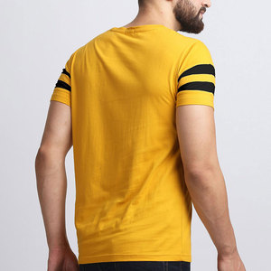 T-shirt Homme Coupe Slim Personnalisé OEM – Qualité Supérieure, Manches Courtes, Tissu Coton, Séchage Rapide – T-shirt d'Été Homme Coupe Classique Personnalisable - Product Image 3