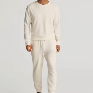 Unique Plus Size Streetwear Men's <b>Tracksuits</b> Custom Brand Logo Printed 100% Cotton Quick Dry Breathable Eco-Friendly Affordable - Product Image 1