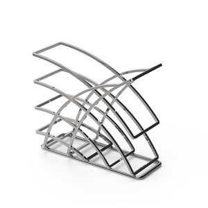 Porte-serviettes vertical en métal créatif pour restaurant, porte-serviettes de table - Product Image 2