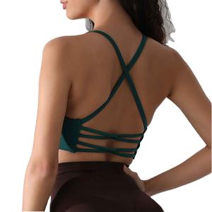 เสื้อชั้นในกีฬาสำหรับผู้หญิงขายส่ง สำหรับออกกำลังกาย ดีไซน์ใหม่ คุณภาพพรีเมียม - Product Image 5