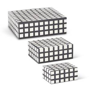 Resin inlay storage box MDF decorative jewelry box Competitive price storage Trending resin jewelry box for Bedroom Use - Product Image 5