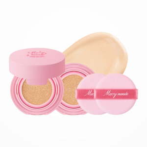 Base de maquillaje en cojín coreana K-Beauty Merimongdeu Happy Your Day Cushion 03 Sand Refill Nameplate BNS - Product Image 2