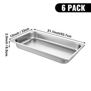 Bandeja de Acero para Alimentos, para Cocina Comercial, con Bandeja para Horno, para Hoteles - Product Image 6