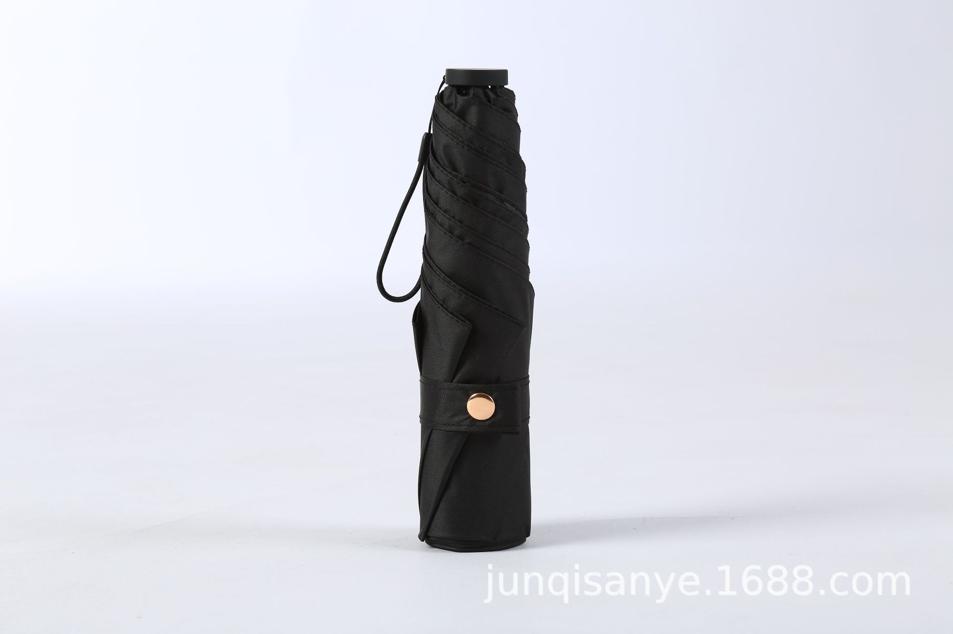 Ultra-light three-fold umbrella-black