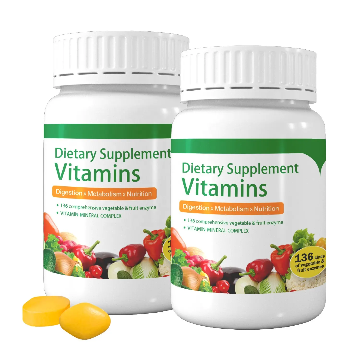 Suplementos enzimáticos digestivos para constipação, alívio de inchaço para mulheres e homens, suplementos vitamínicos naturais saudáveis