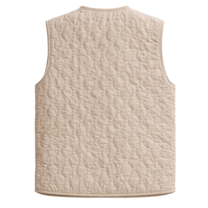 Gilet matelassé sans manches pour femme, écologique, respirant, léger, avec fermeture éclair, taille élastique, décontracté, printemps-été - Product Image 2