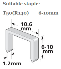hammer tacker manual stapler - Product Image 4