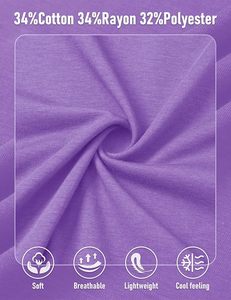 Men's Purple Sleeveless Tank Top Solid Color O-Neck Quick Dry Knitted Muscle <b>Vest</b> Casual Style - Product Image 6