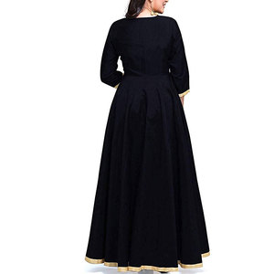 Vestido de fiesta de moda para mujer, vestido largo con abertura lateral para ocasiones nocturnas, vestido de fiesta floral elegante para mujer - Product Image 2