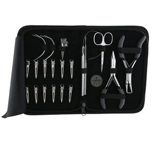Kit de Herramientas Premium para Extensiones de Cabello con Cinta Adhesiva, Alicates en Color Dorado con Estuche, Logotipo Personalizado, Lazo para Extensión de Cabello - Product Image 5