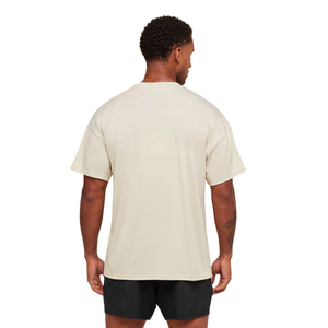 Camiseta Deportiva Extra Grande para Hombre, Transpirable, de Alto Rendimiento, para Entrenamiento Atlético, Ajuste Holgado, Color Gris Guijarro - Product Image 3