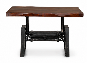 Industrial <b>Adjustable</b> Coffee <b>Table</b> - Product Image 3