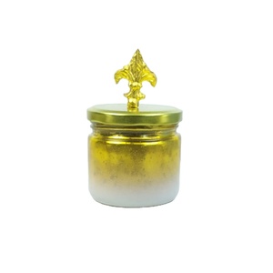 Custom Logo <b>Empty</b> Glass <b>Jars</b> for Candles Scented Candles in <b>Jar</b> With High Quality Candle Vesseles - Product Image 1