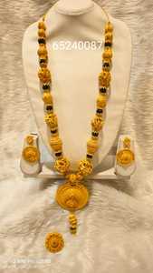 Juego de Joyería Nupcial de Estilo Vintage de Dubái, Chapado en Oro de 24k con Circonitas, para Mujer, Ideal para Bodas, Aniversarios y Fiestas, el Mejor Regalo para Francia, Estados Unidos y Reino Unido - Product Image 3
