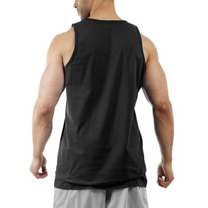 T-shirts sans manches pour hommes, style haut de gamme, coton et polyester, prix de gros abordable, lavables - Product Image 5