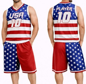 Unique Design Customized Color Digital Print Breathable Lightweight <b>Outdoor</b> Nylon & 100% Polyester <b>Basketball</b> Uniforms - Product Image 6