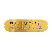 Carte d'amplificateur domestique D1000A pour entrée double micro 5.0, 2.1 canaux, 50W+50W+100W, radio FM, alliage d'aluminium, DC15V, USB, TF, télécommande