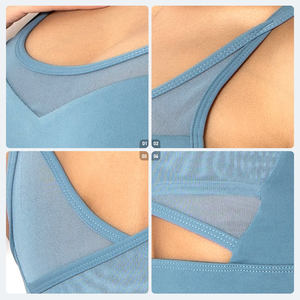 Sujetador Deportivo para Mujer con Logotipo Personalizado, de Alta Sujeción, para Gimnasio, Entrenamiento, Running, Yoga, Fitness, Suave, Cómodo, Sin Costuras, para Entrenamiento Atlético - Product Image 4