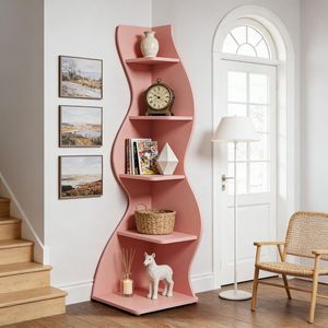 "Wall-mounted <b>Tall</b> Bookshelf for <b>Storage</b> and Display" - Product Image 2