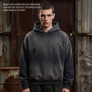 Fournisseur de sweats à capuche à faible MOQ, sweats à capuche vierges en molleton de coton, sweats à capuche personnalisés avec logo pour les acheteurs de marques de vêtements en démarrage - Product Image 4