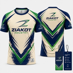 เสื้อยืด ZIAKOT รุ่นใหม่ ออกแบบเองได้ สีขาว-กรมท่า-เขียว สำหรับผู้ชาย เน้นประสิทธิภาพการใช้งาน - Product Image 1