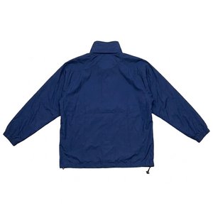 Wholesales Custom Logo Navy Blue Men's High Quality Nylon <b>Wind</b> <b>Breaker</b> Sets For Summer Wear Men Sets Streetwear Jackets Trousers - Product Image 3