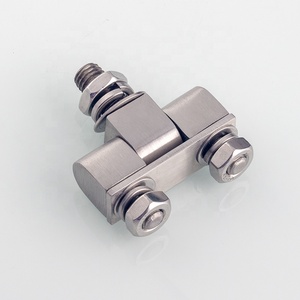 Hengzhu HL154 attrezzatura custodia a 180 gradi di montaggio a vite cerniera in acciaio inossidabile con perno filettato - Product Image 2
