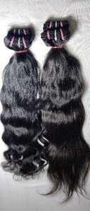 ผมแท้ TRP HAIR EXPORT 100% คุณภาพสูง ผมอินเดียแท้แบบ Remy  ต่อผม 100 กรัม แบบเย็บสองชั้น  ลอนซุปเปอร์เวฟ  หยิกฟู - Product Image 2