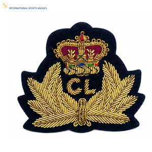 Insignias de Uniforme Personalizadas Premium, Bordado de Puntada Fina, Borde Duradero, Pin de Seguridad, Ecológicas, Fabricación OEM/ODM, Suministro al por Mayor - Product Image 1