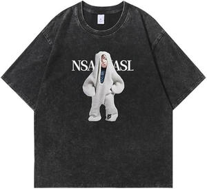 เสื้อยืดผู้ชายสั่งทำสีได้ ขนาดใหญ่พิเศษ ระบายอากาศได้ดี พิมพ์ลายสกรีน 180 กรัม ผ้าฝ้าย 100% เป็นมิตรกับสิ่งแวดล้อม พิมพ์ลายตัวละครอนิเมะ สไตล์สตรีท - Product Image 2