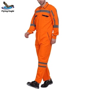 Custom Reflective Workwear <b>Uniform</b> High Visibility Waterproof Jacket Pants <b>Construction</b> Clothing - Product Image 3