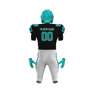 ชุดกีฬาอเมริกันฟุตบอลสีพื้น แห้งเร็ว ผลิตตามสั่ง ราคาถูก - Product Image 2