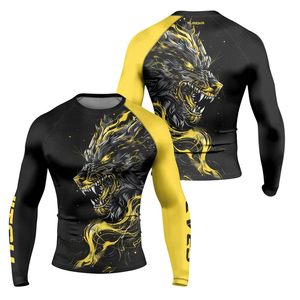 OEM Wholesale Custom Unisex Rashguard UPF 50 UV Protection Sublimation Anti Odor Slim Fit Polyester Factory Made OEM Wholesale - Product Image 1