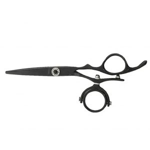 Hair Cutting Scissors 5.5'' 6" AQIABI JP Stainless Right-Handed Medium Handle 28 Teeth Thinning <b>Shears</b> Scissors CE By Tegra CO - Product Image 3