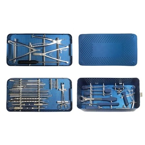 Best Quality CE Certified Surgical Orthopedic Instruments Spine Surgery <b>Set</b> 6.0mm Stainless Steel Pedicle <b>Screws</b> System - Product Image 1