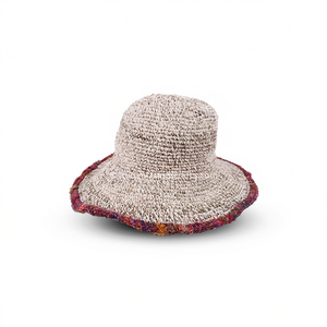 Sombrero de Senderismo con Borde de Seda de Cáñamo para Aventuras con Bolsas Secas - Product Image 2