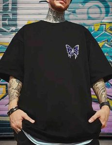 T-shirt graphique oversize streetwear de haute qualité pour homme, vêtement décontracté, t-shirt imprimé pour homme, coton premium, impression de logo personnalisée - Product Image 3