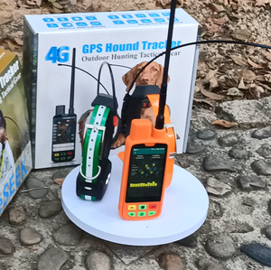 ปลอกคอสุนัขติดตามตำแหน่ง eSEEK แบบสองโหมด 4G VHF GPS พร้อมเครื่อง PDA พกพา ระยะไกล กันน้ำ สำหรับใช้งานกลางแจ้ง ติดตามสัตว์เลี้ยงแบบเรียลไทม์ - Product Image 1
