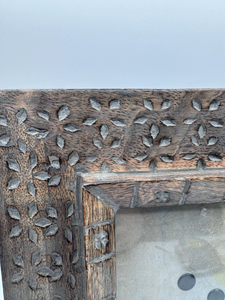 <b>Antique</b> Style Hand Carved Wooden Picture <b>Frame</b> Decorative Vintage Photo <b>Frame</b> for Living Room Bedroom and Office Decoration - Product Image 4